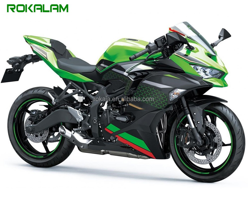 Kawasaki Ninja ZX-25R 2020 2021 2022 Yeşil Siyah Kaplama Kiti