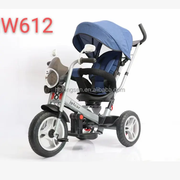 Triciclo para niños, cochecito de paseo para bebé, nuevo triciclo rosa, 4 en 1