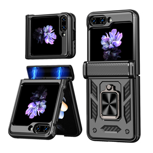 <span class=keywords><strong>2023</strong></span> nuevo producto para <span class=keywords><strong>Samsung</strong></span> <span class=keywords><strong>Galaxy</strong></span> <span class=keywords><strong>Z</strong></span> <span class=keywords><strong>Flip</strong></span> <span class=keywords><strong>5</strong></span> funda, con soporte de anillo giratorio 360 funda de teléfono con bisagra magnética y automática Redbound - Product Image 4