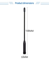 Antenne souple en caoutchouc idéale SMA mâle 915 MHz