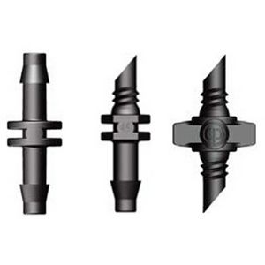 Conector de microtubo de rosca de 4.5 mm para sistemas de riego por goteo - Product Image 1