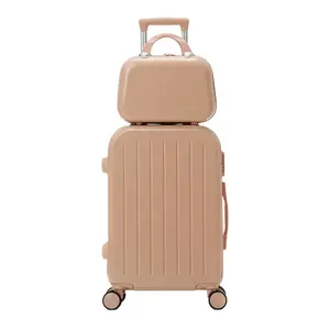 프로모션 선정 비즈니스 수하물 ABS PC 가방 maletas de viaje 세트 캐빈 수하물 가방 세트 트롤리 가방 세트