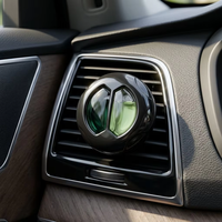 Diffuseur de parfum moderne à double évent désodorisant universel pour voiture avec membrane de parfums différents