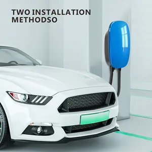 מכירה חמה ערימות טעינה EV ערימת טעינה ניידת עם מסך LED זרם מחליף לרכב רכב חשמלי אנרגיה חדשה