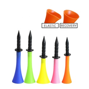 ผลิตทีตั้งลูกกอล์ฟแบบฝึกซ้อม 2 สี ตามสั่ง ทำจากยางและพลาสติก - Product Image 4