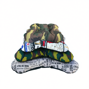Coussin pour chien Yommy Camouflage Fabriqué en Italie 50x70cm 60x60cm 80x80cm 100x100cm - Product Image 3