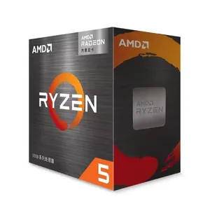AMD R yzen 5 5600G prosesor 12 ulir, CPU 3.9GHZ 65W Antarmuka AM4 AMD AM4 untuk Motherboard Game soket