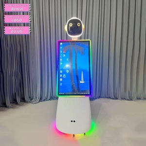 Robot Fotografico Automatico Rotante per Selfie, Cabina Fotografica Robotica per Fiere e Matrimoni, Moda 2025 - Product Image 4