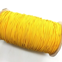 Fabrication de cordons élastiques en vrac, cordons en polyester personnalisés