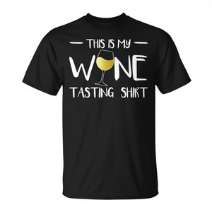 C'est ma chemise de dégustation de vin, t-shirt promotionnel personnalisable pour les dégustations de vin - Product Image 2