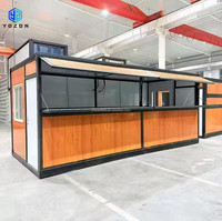 Yozon - Boutique alimentaire modulaire personnalisée en conteneur, bar mobile préfabriqué pour camping, restaurant éphémère