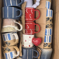 JIUWANG – Vente en gros de mugs colorés en céramique, porcelaine et grès, au parcours de la tonne