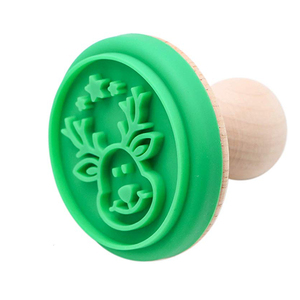 Moules à biscuits en Silicone <span class=keywords><strong>de</strong></span> noël, 4 pièces, pour pâtisserie, maison - Product Image 3