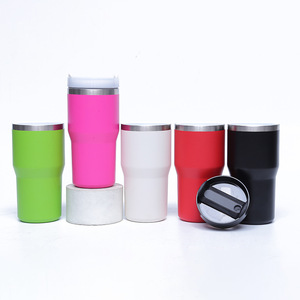 20oz Christmas Gifts Insulated Stainless Steel Vacuum Tumbler Mug for <b>Large</b> Capacity Camping Use Customize Color - Product Image 2