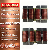 Filtro Electromagnético de Alta Frecuencia, Inversor, Bobina de Aire, Inductor de Cable Plano, Alta Corriente, DCR Ultrabajo, Alta Disipación de Calor