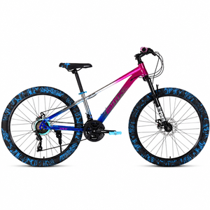 MTBGO BMX 신모델 26인치 산악자전거 스틸 프레임 21단 디스크 브레이크 32H 이중벽 림 경량 - Product Image 4