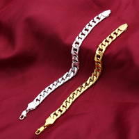 Bracelet et Jonc Unisexe Personnalisés en Acier Inoxydable Plaqué Or 14K/18K - Cadeau d'Anniversaire pour le Bureau/Carrière - Personnalisation OEM/ODM