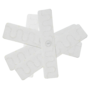 860-960MHz RFID thẻ linh hoạt có thể giặt công nghệ vải dệt Linen UHF giặt tag - Product Image 6