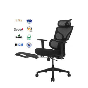 Kursi Komputer Reclining Baru Grosir, Kursi Kantor Ergonomis, Kursi Kerja Mesh untuk Manajer, Kursi Putar Eksekutif, Kursi Gaming Kantor dengan Sandaran Kaki - Product Image 1