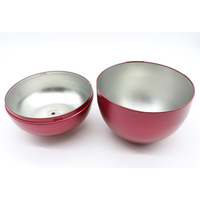 Boîte cadeau en fer en forme de pomme avec ruban spécial, boîte cadeau de Noël, boîte à bougie, boîte cadeau