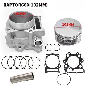 Kit cylindre et piston compatible avec Yamaha Raptor 660, numéro de pièce 3YF-11310-01200, pour les années 2001-2005 - Product Image 2