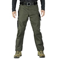 Pantalon de randonnée et de chasse pour homme, décontracté, anti-déchirure, imperméable, avec plusieurs poches, pantalon cargo