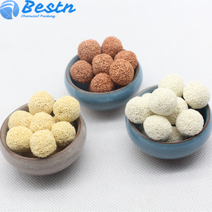 Anneau en céramique de verre Blé Riz Pierre volcanique Mélange de filtres pour <span class=keywords><strong>aquarium</strong></span> Boule d'<span class=keywords><strong>aquarium</strong></span> avec sac en filet - Product Image 5