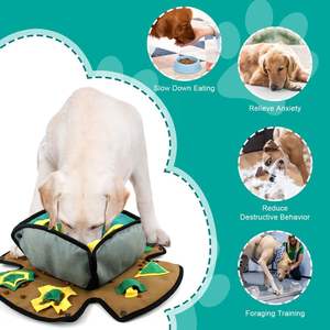 <span class=keywords><strong>Tapis</strong></span> <span class=keywords><strong>de</strong></span> reniflement en tissu durable pour <span class=keywords><strong>chien</strong></span>, pour lutter contre l'ennui et stimuler la mentalité, entraînement au recherche <span class=keywords><strong>de</strong></span> nourriture et alimentation lente pour tous les chiens - Product Image 3