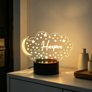 Luminous Crystal Butterfly Lamp 3D Acrylic Night <b>Light</b> Two-Tone Color ABS Base LED Lighting for Room Decoration Christmas Decors - Product Image 5