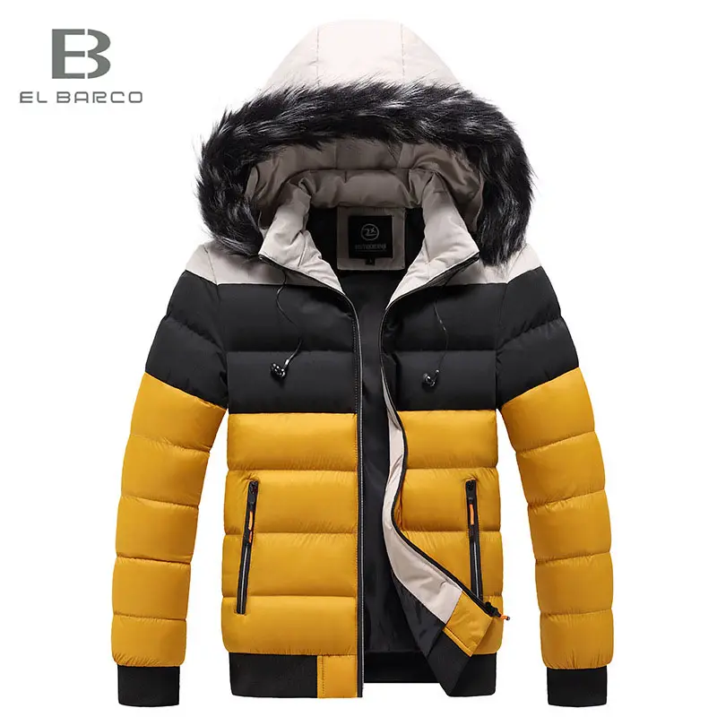 Hot sale winter Feather Wish Wool Cotton Mens headset Pilot Jacket Winter Fleece Jackets Warm Thicken Outerwear Plus Size Coat