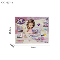 Jeux de tricot pour filles, fournitures d'activités DIY, mini machine à coudre électrique pour enfants, kits d'artisanat DIY, décorations faites à la main