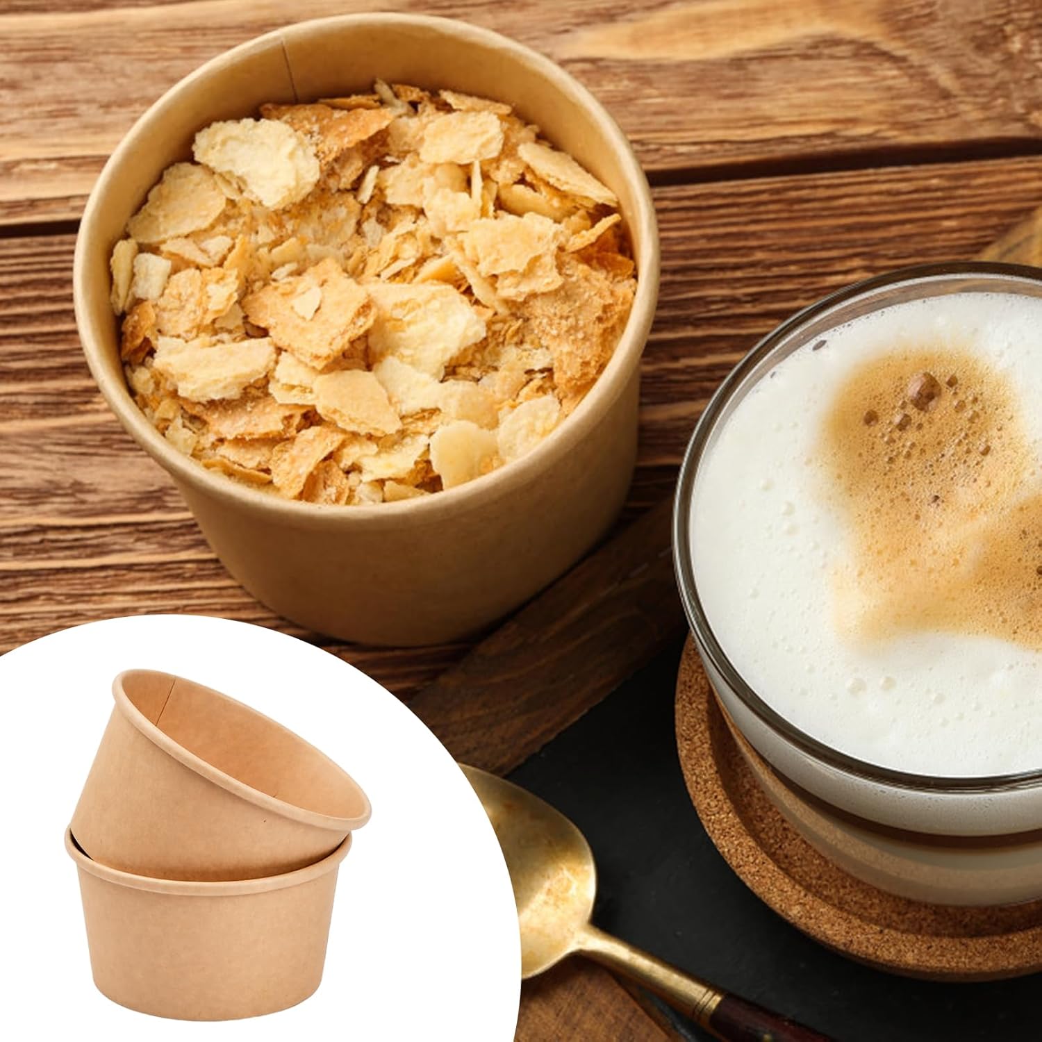 Hot Selling Custom Single Wall Disposable Paper Cups 1oz 2oz 3oz 4oz 6oz Sizes for Coffee Tasting with Lid Paper Containers