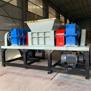 Broyeur à double axe pour métaux de rebut, adapté aux déchets domestiques, aux déchets plastiques et aux machines de broyage des métaux - Product Image 3