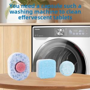 制造商环保活性氧洗碗泡腾片跨境洗衣机浴室清洁剂 - Product Image 4