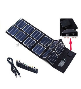 40 Watt Sunpower zellen Hohe Effizienz Im Freien Faltbare Portable USB Solar panel Ladegerät - Product Image 1