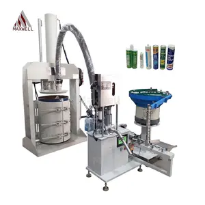 Semi Automatic Filler Capping Manual Grease Cartridge Silicone Sealant Filling Machine