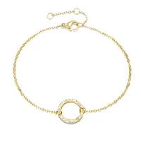 Bracelet à breloque unique en acier inoxydable martelé EManco pour le dropshipping – Charmant, classique, longueur réglable, cadeau idéal pour femme