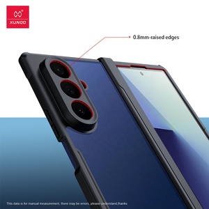 Xundd étui magnétique pour <span class=keywords><strong>Samsung</strong></span> <span class=keywords><strong>Galaxy</strong></span> <span class=keywords><strong>Z</strong></span> Fold 7 6 5 <span class=keywords><strong>4</strong></span> 3 étui antichoc transparent avec écran en verre trempé - Product Image 5