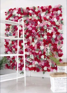 Luxe Saloon Bloemen 8X8 Hortensia Grote Outdoor Decal Rose Opknoping Crème Draagbare Paars Diy Stof Pioen Ombre Groen bloem Muur