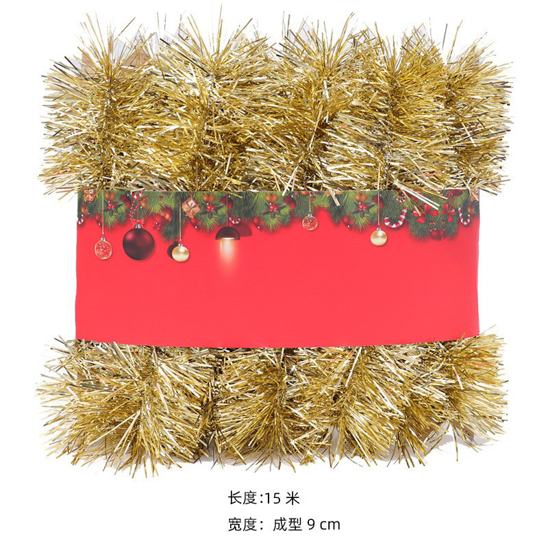 15 meters-gold color-cardboard