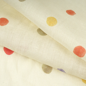 Tissu en lin et viscose imprimé personnalisé, toucher doux, pour vêtements féminins - Product Image 6