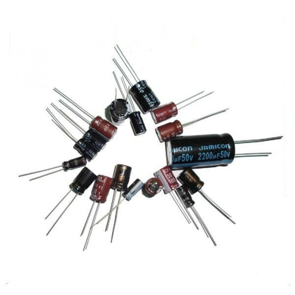 New Aluminum Electrolytic Capacitor 100 UF 35 V 6*12mm 100uf 35v 35V 100UF Electrolytic Capacitor