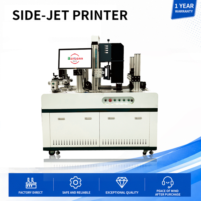 New Precision UV Inkjet Tube Printer for Logistics Cartons Plastic Packaging Printing High-Speed Manufacturing Equipment