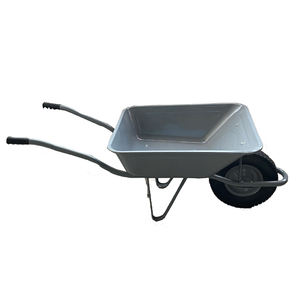 WB2011 75l acier matériel béton utilitaire chariots <span class=keywords><strong>brouette</strong></span> à roues plateau en métal poignée carrée <span class=keywords><strong>brouette</strong></span> - Product Image 1