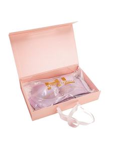 Boîte cadeau magnétique pliable haut de gamme personnalisée avec ruban, en matériaux recyclés, résistante aux UV, idéale pour les vêtements de marque et les cadeaux commerciaux - Product Image 3