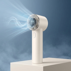 Ventilateur portable classique personnalisé avec LED, idéal pour cadeau, ventilateur de climatisation portable - Product Image 6