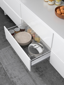 Base Under Cabinet Roll <strong>Out</strong> <strong>Shelves</strong> Basket <strong>Pull</strong> Metal Wire <strong>Pull</strong> <strong>Out</strong> Drawers <strong>Shelves</strong> for Kitchen Cabinets - Product Image 4