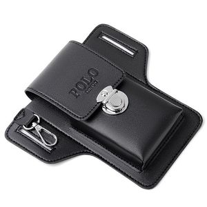 Vente chaude Hommes En Cuir Business Design <span class=keywords><strong>Ceinture</strong></span> Pochette Taille Téléphone Poche Cas Style pour Compatible - Product Image 3