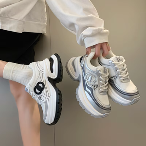 Nuevo Diseño 2026, Zapatos Deportivos Casuales para Mujer, Personalizables, Transpirables, con Plataforma, Amortiguación Ligera y Cómodos - Product Image 1