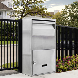 CHNSMILE Grandes boîtes de dépôt de lettres et de <span class=keywords><strong>colis</strong></span> de jardin antivol sécurisées et personnalisées pour l'extérieur - Product Image 1